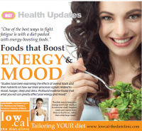 Foods that boost energy and mood